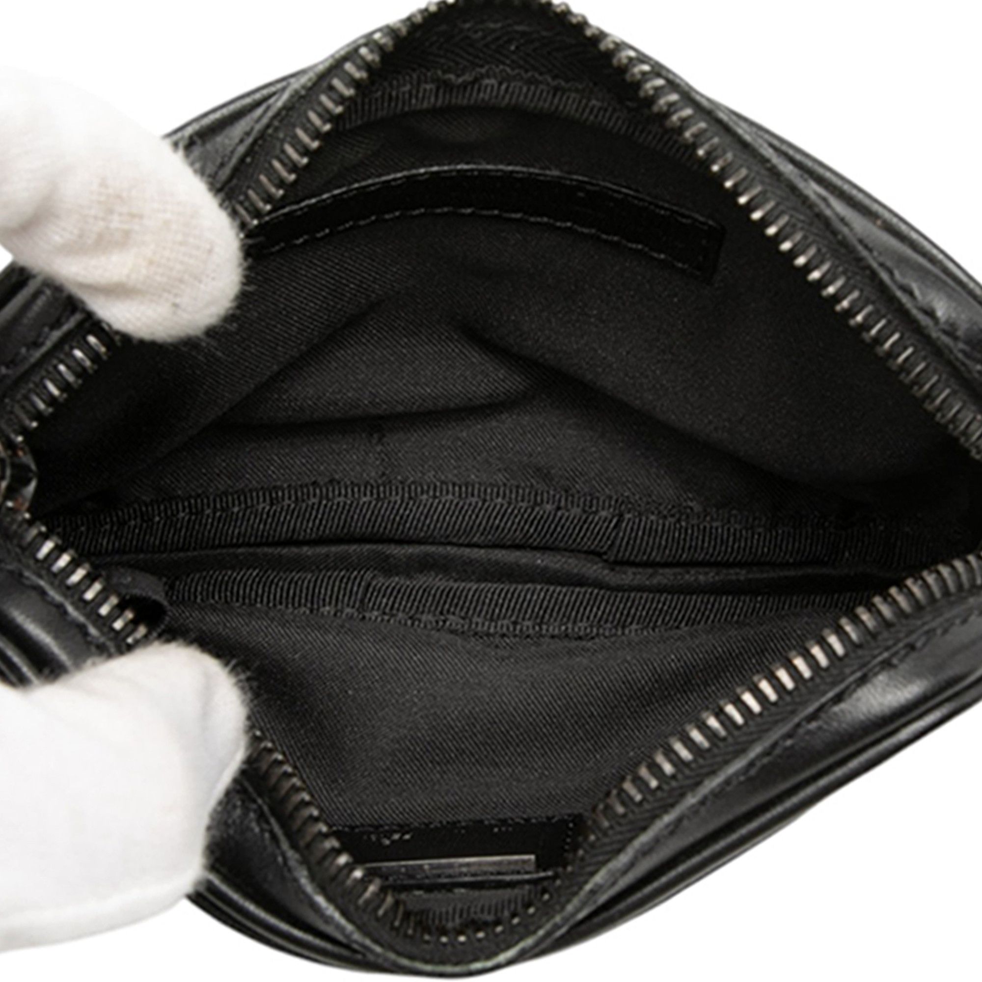 Fendi Fendi Mini Zucchino Canvas Zip Crossbody Size ONE SIZE - 4 Thumbnail