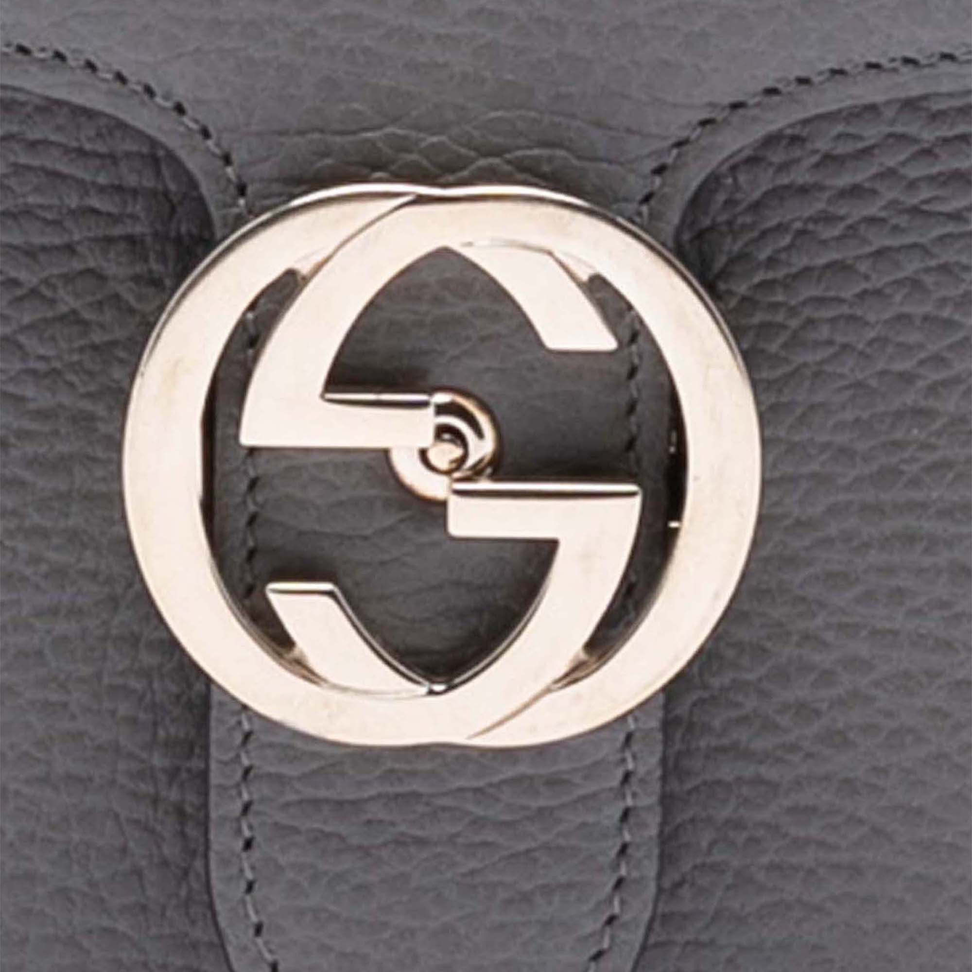 Gucci Gucci Medium Dollar Calfskin Interlocking G Crossbody Size ONE SIZE - 7 Thumbnail