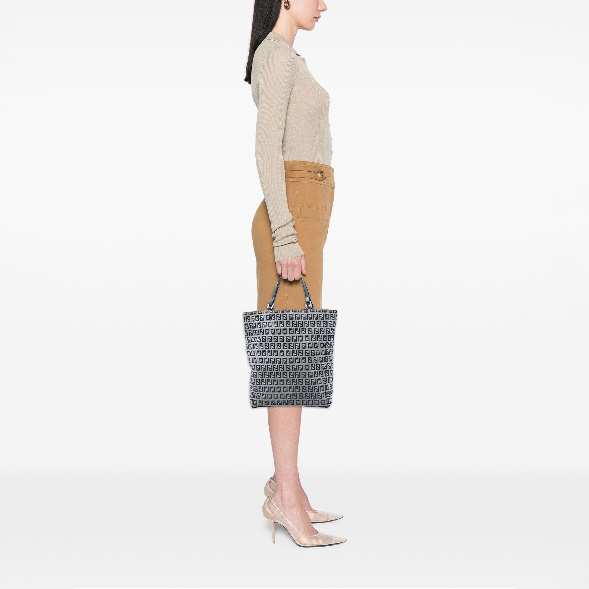 Fendi Fendi Zucchino Canvas Tote Size ONE SIZE - 6 Thumbnail