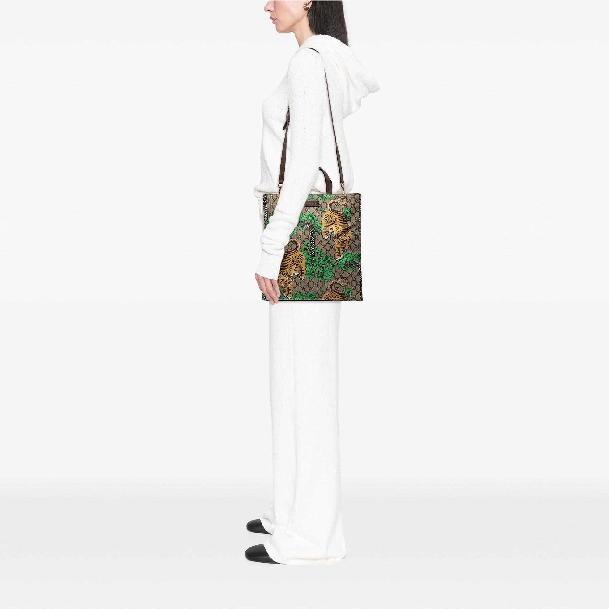 Gucci Gucci GG Supreme Bengal Convertible Tote Size ONE SIZE - 7 Thumbnail