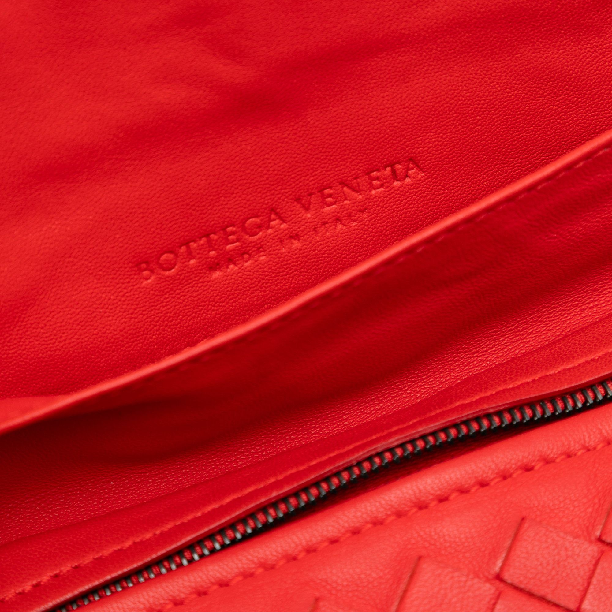 Bottega Veneta Bottega Veneta Mini Nappa Intrecciato Expandable Chain Flap Crossbody Size ONE SIZE - 6 Thumbnail