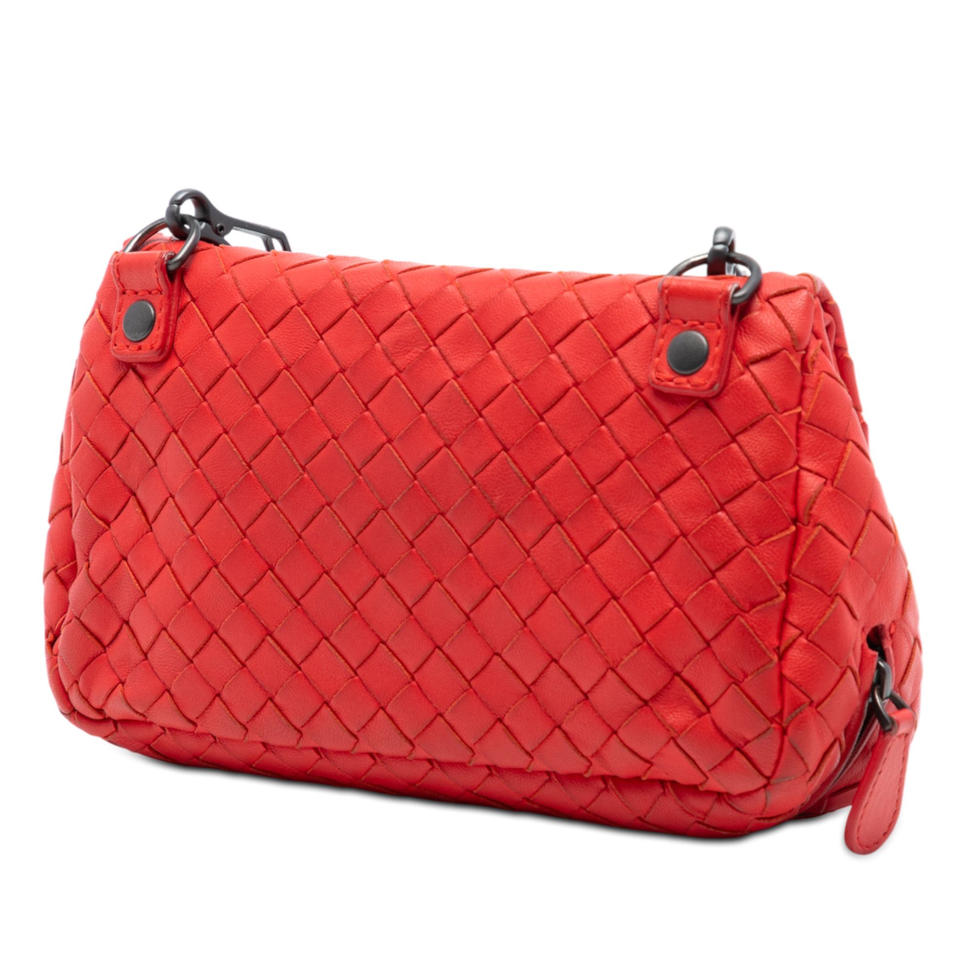 Bottega Veneta Bottega Veneta Mini Nappa Intrecciato Expandable Chain Flap Crossbody Size ONE SIZE - 2 Thumbnail