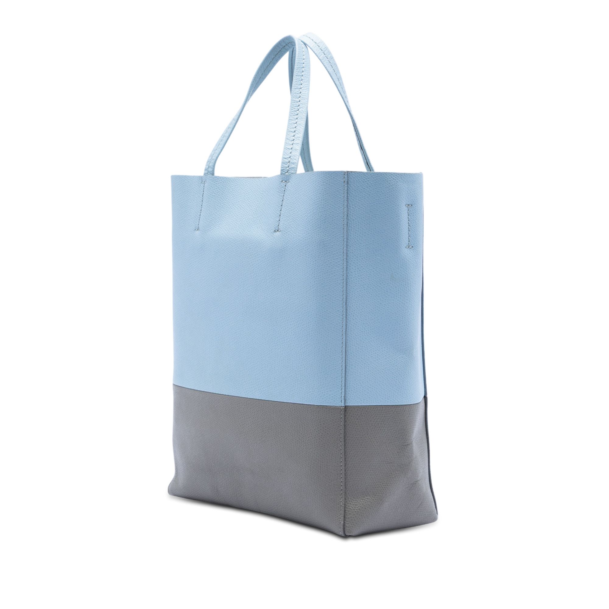 Celine Celine Small Bicolor Grained Calfskin Vertical Cabas Tote Size ONE SIZE - 2 Thumbnail
