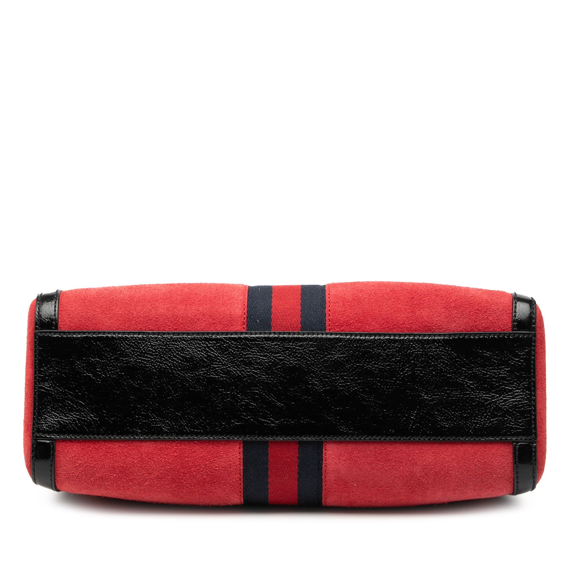 Gucci Gucci Medium Suede Web Ophidia Top Handle Bag Size ONE SIZE - 3 Thumbnail