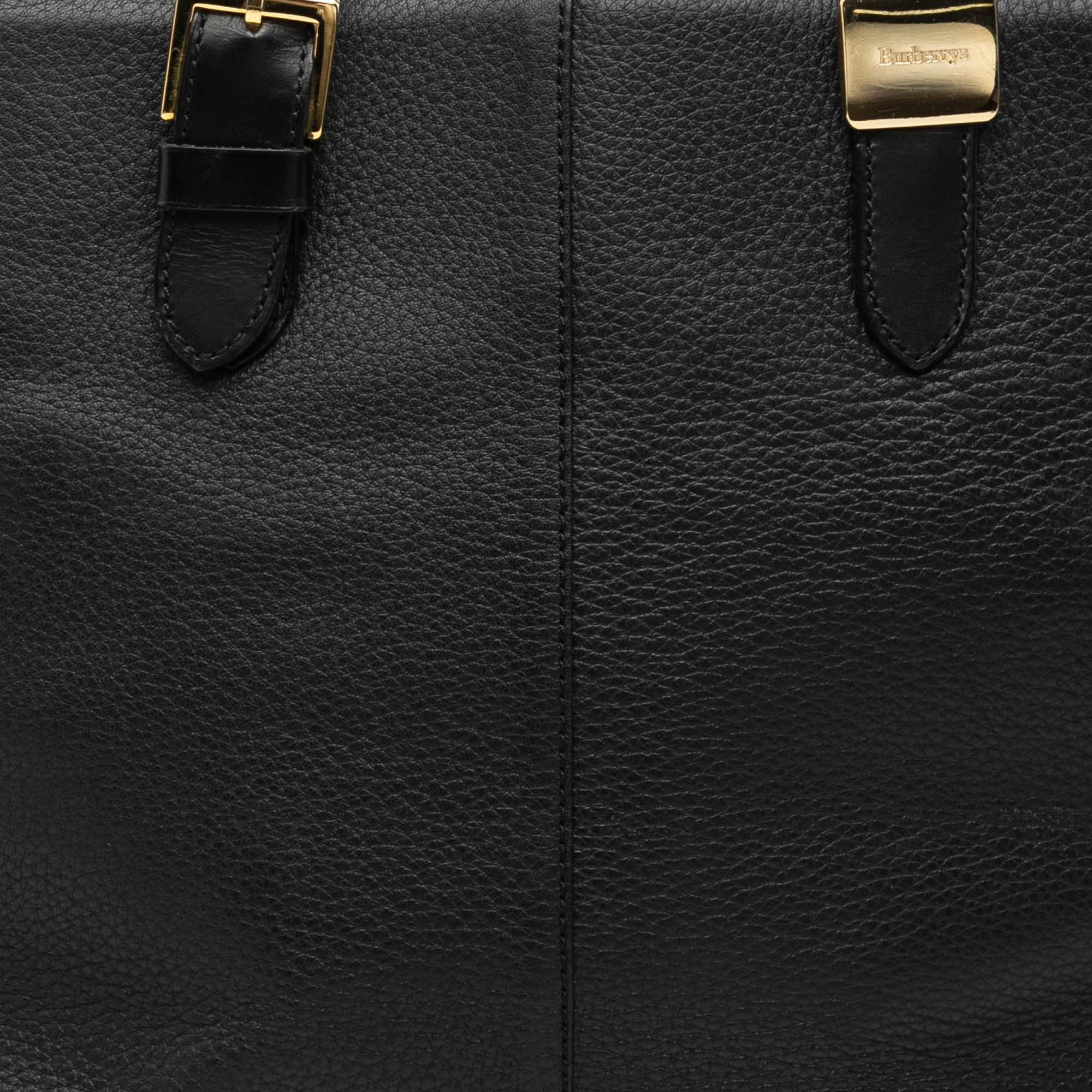Burberry Burberry Leather Tote Size ONE SIZE - 6 Thumbnail