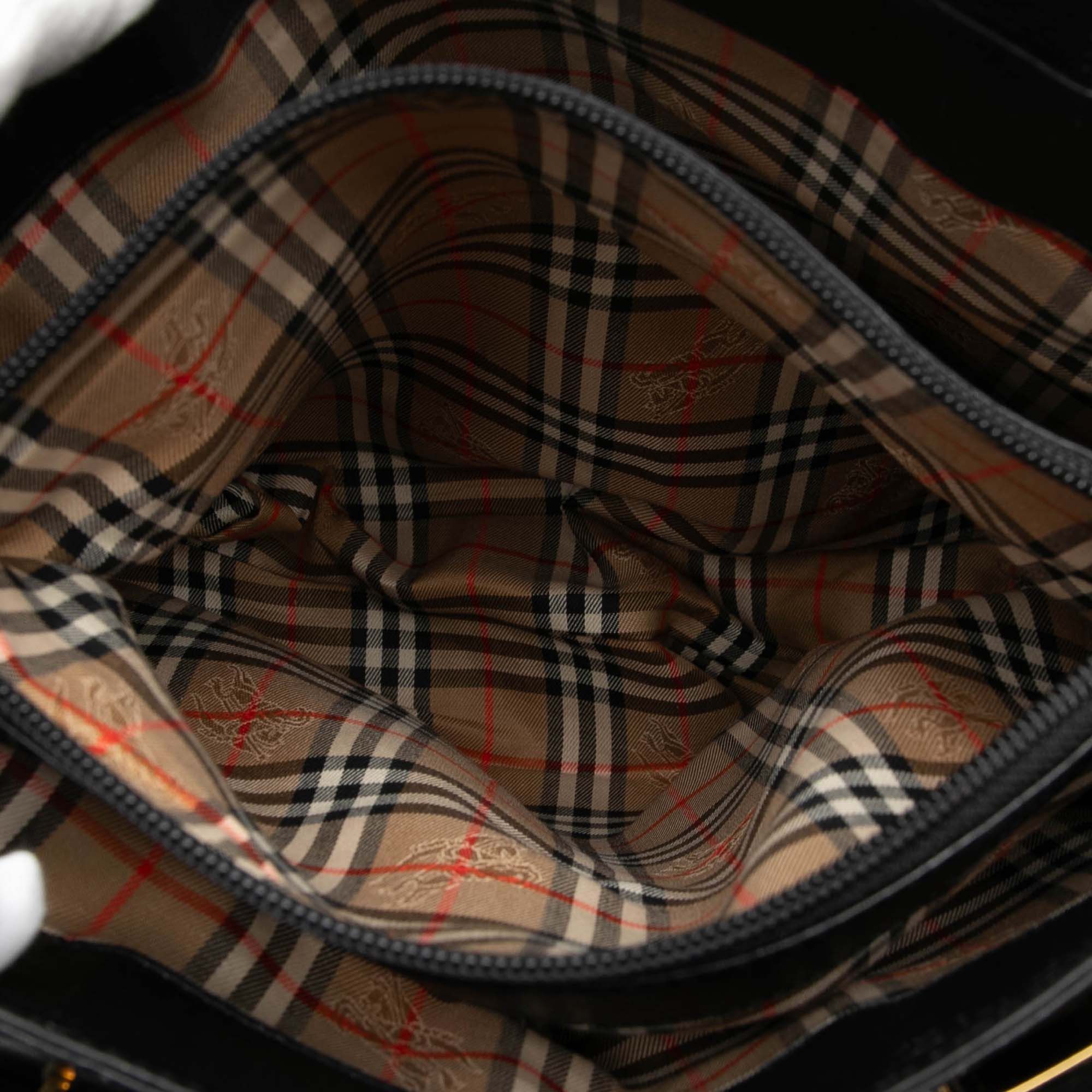 Burberry Burberry Leather Tote Size ONE SIZE - 4 Thumbnail