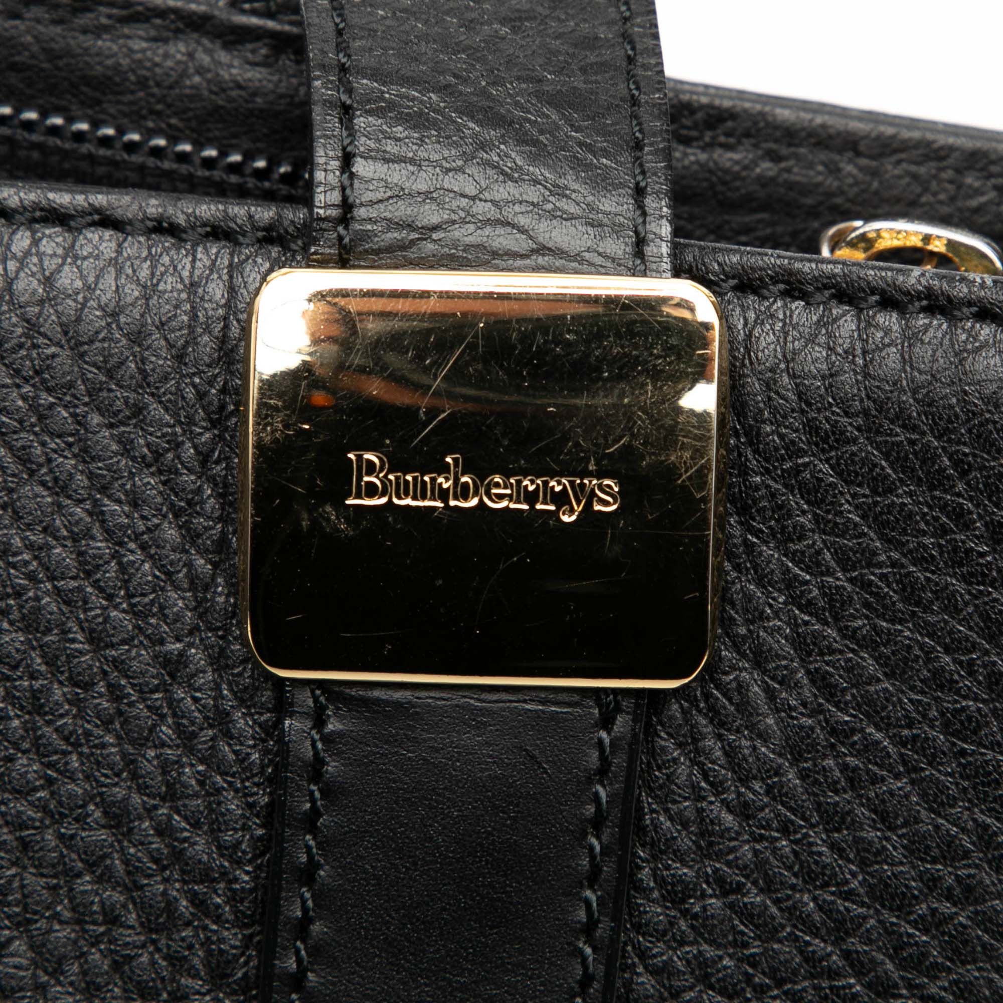 Burberry Burberry Leather Tote Size ONE SIZE - 5 Thumbnail