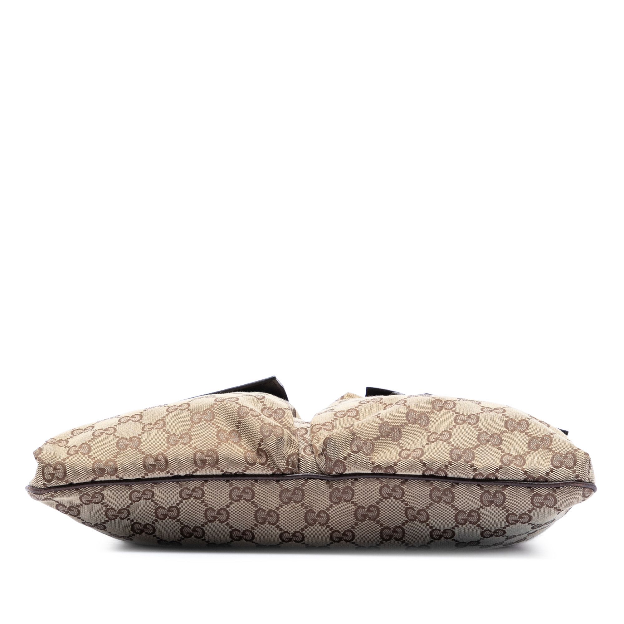 Gucci Gucci GG Canvas Web Double Pocket Crossbody Size ONE SIZE - 3 Thumbnail