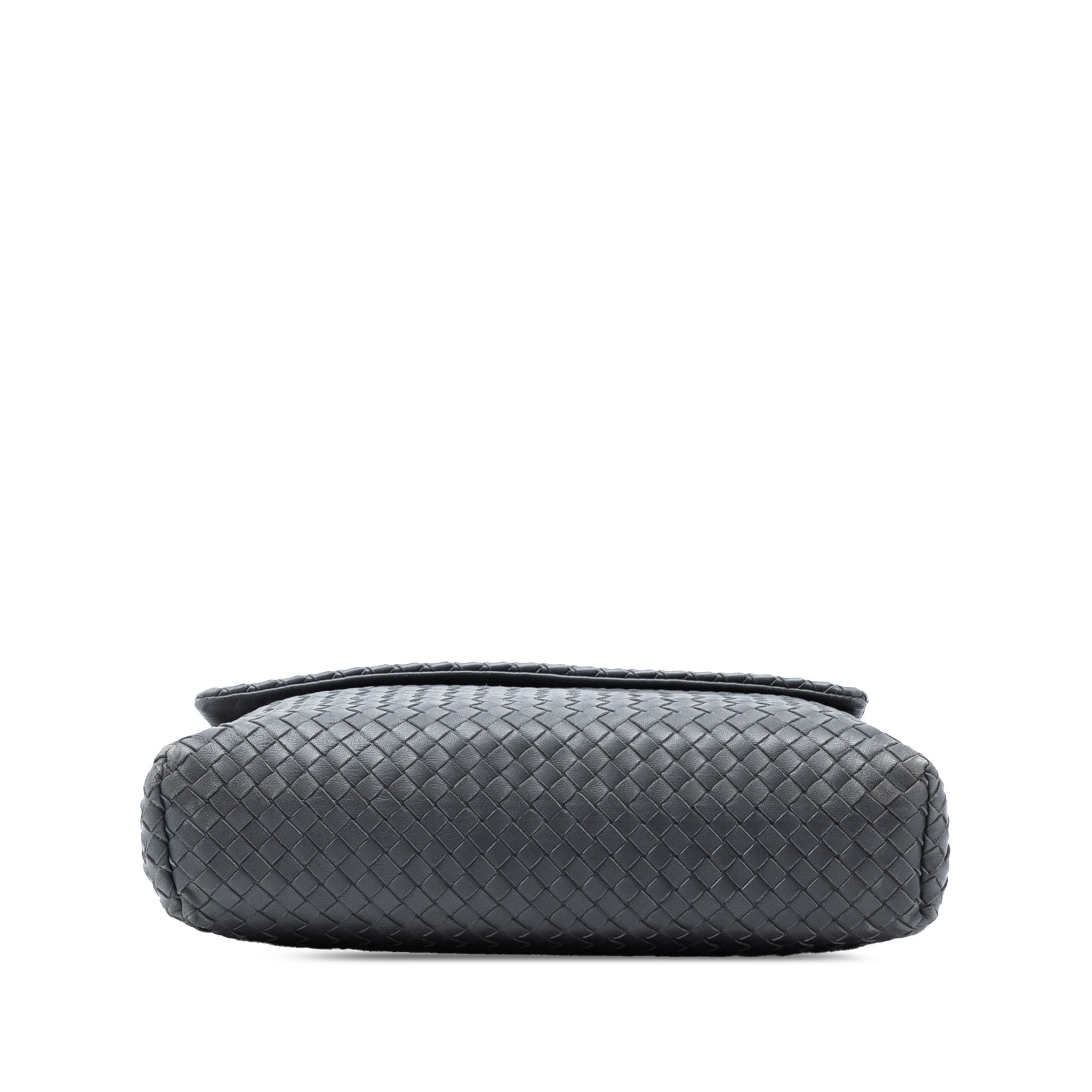 Bottega Veneta Bottega Veneta Nappa Intrecciato Flap Crossbody Size ONE SIZE - 3 Thumbnail