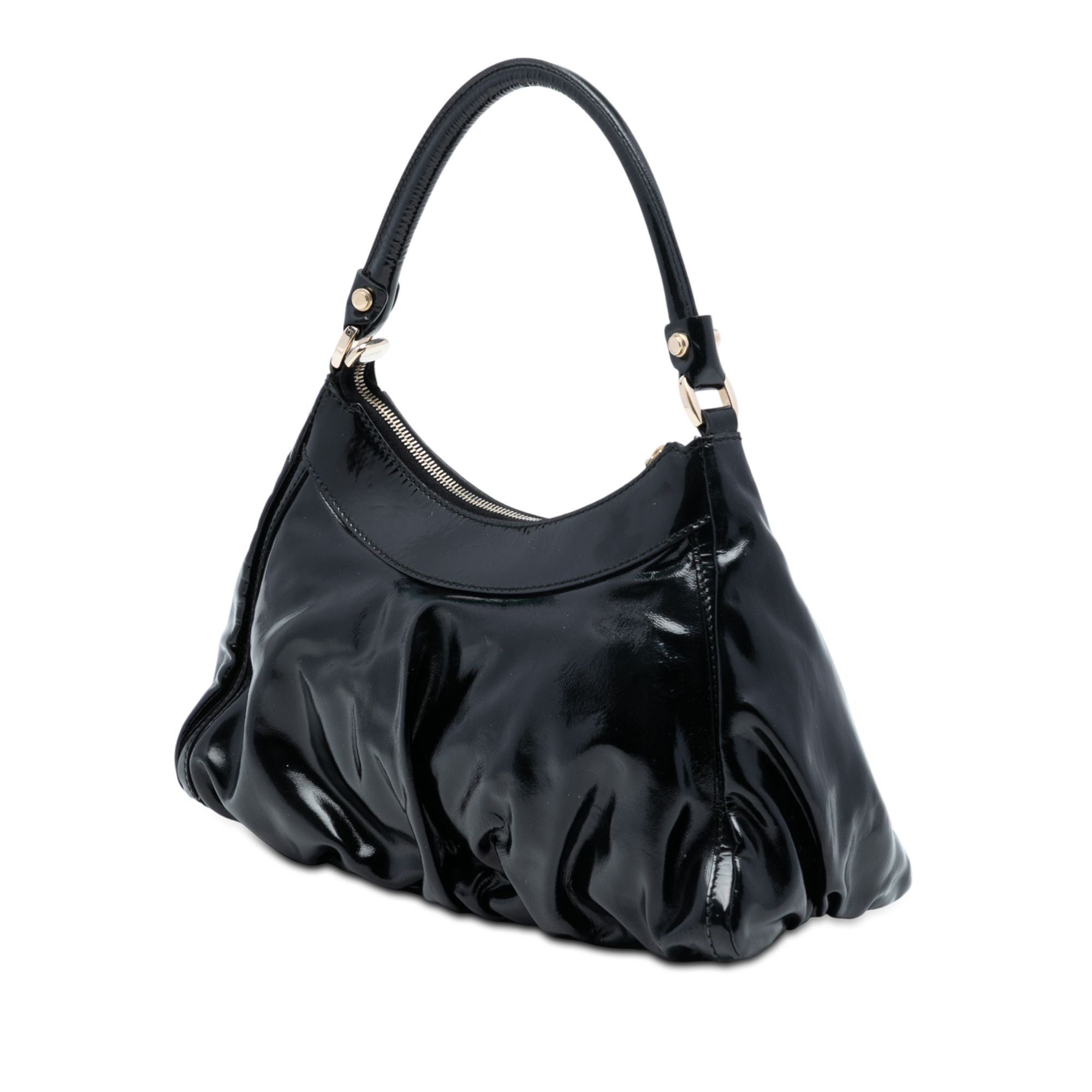 Gucci Gucci Patent Abbey D Ring Handbag Size ONE SIZE - 2 Thumbnail