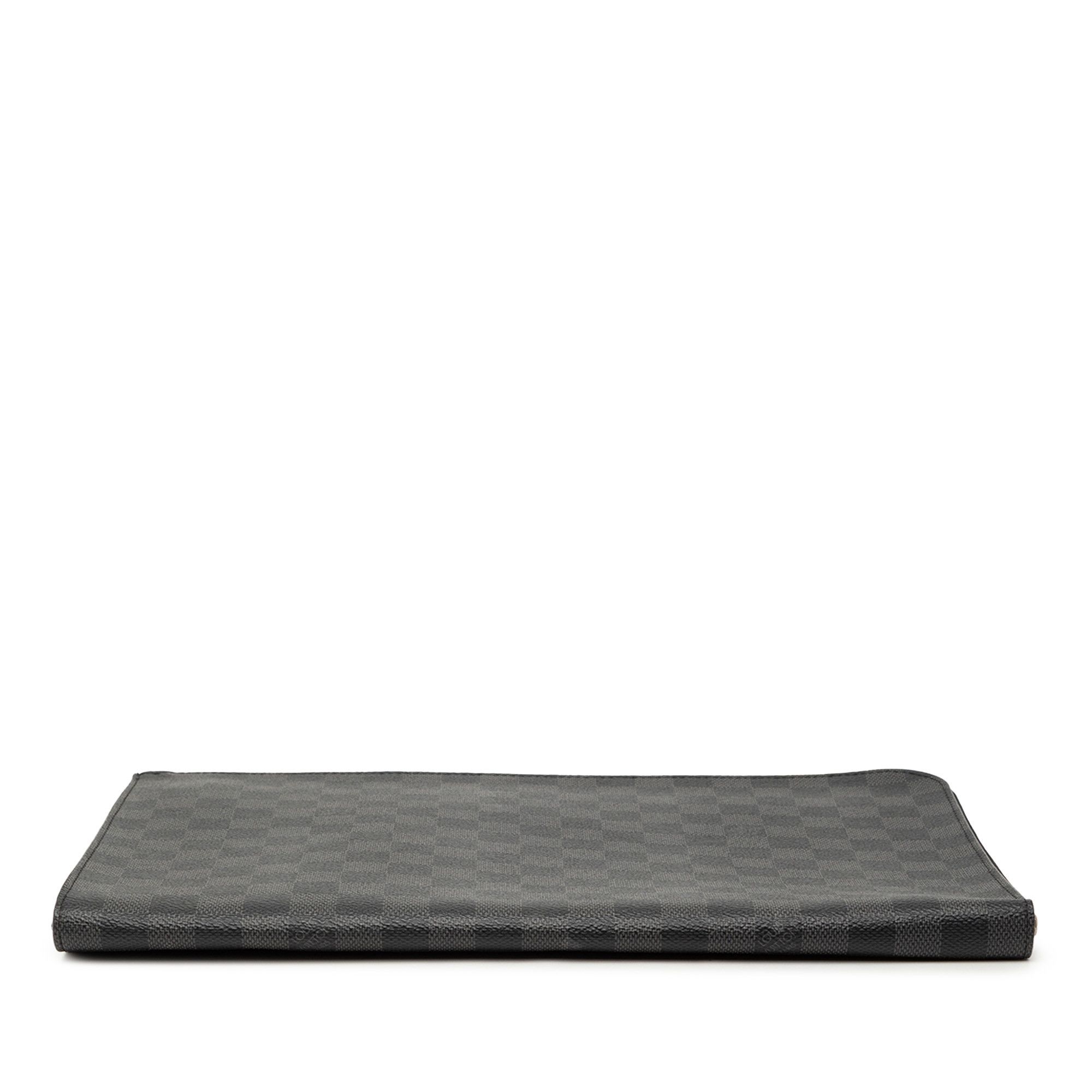 Louis Vuitton Louis Vuitton Damier Graphite Pochette Jour GM Size ONE SIZE - 3 Thumbnail