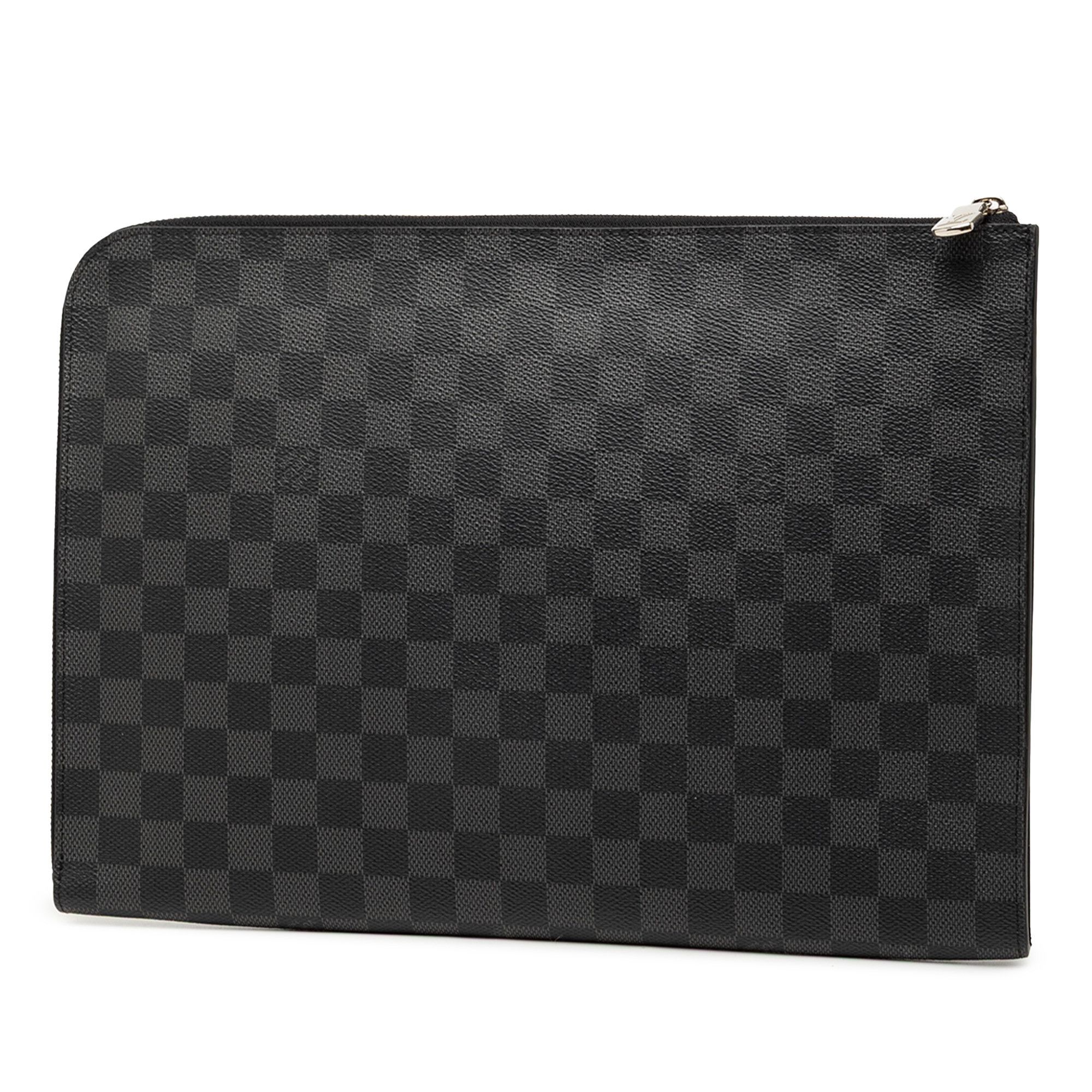Louis Vuitton Louis Vuitton Damier Graphite Pochette Jour GM Size ONE SIZE - 2 Thumbnail