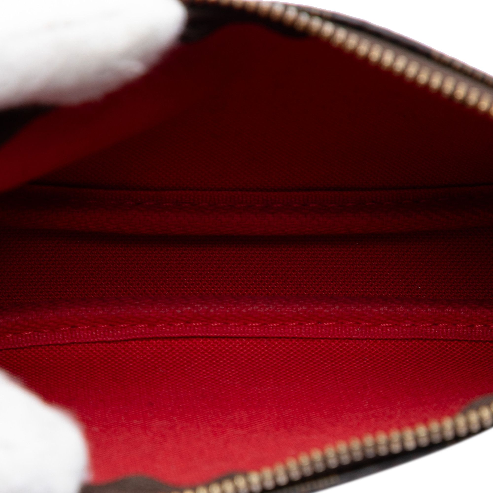 Louis Vuitton Louis Vuitton Damier Ebene Mini Pochette Accessoires Size ONE SIZE - 4 Thumbnail