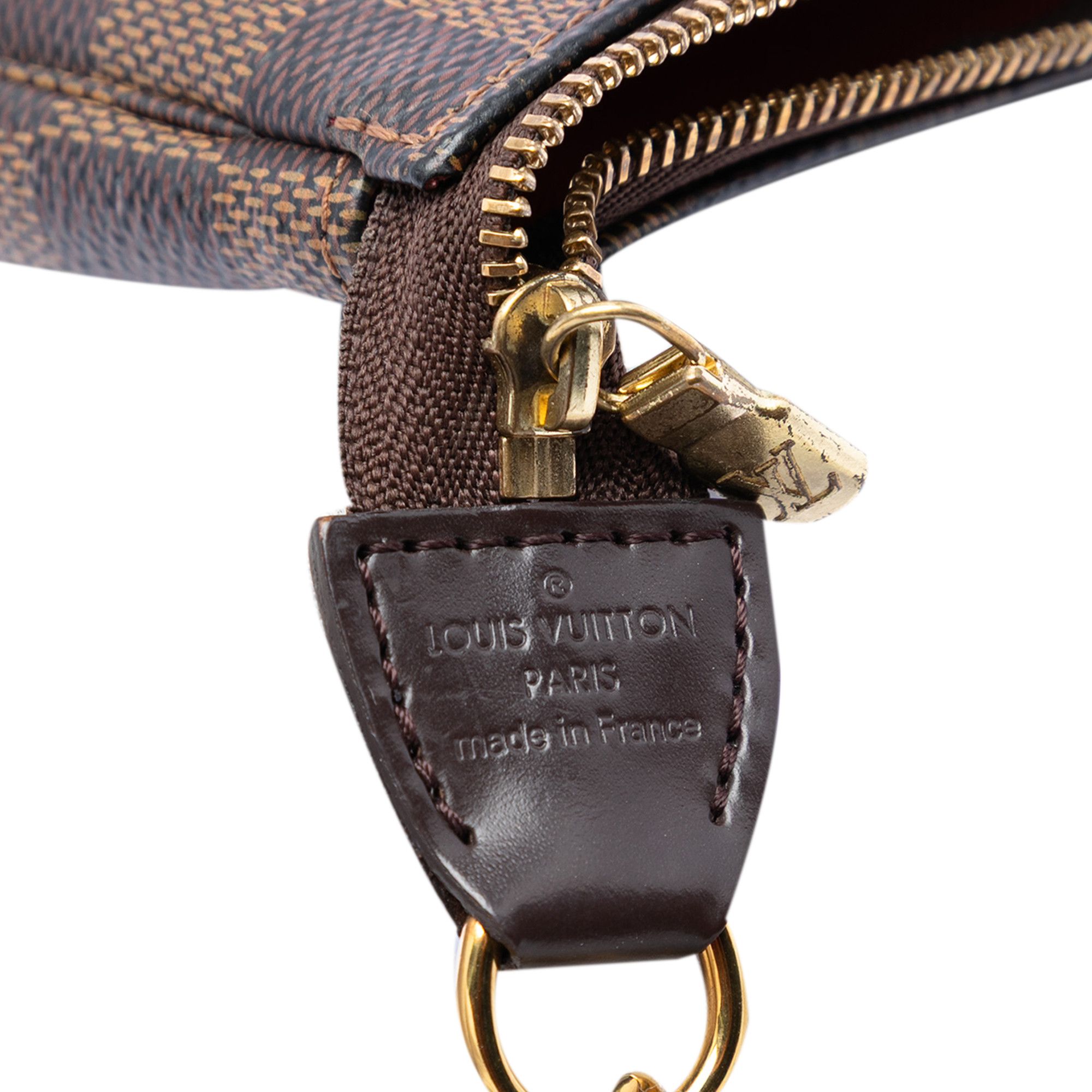 Louis Vuitton Louis Vuitton Damier Ebene Mini Pochette Accessoires Size ONE SIZE - 5 Thumbnail