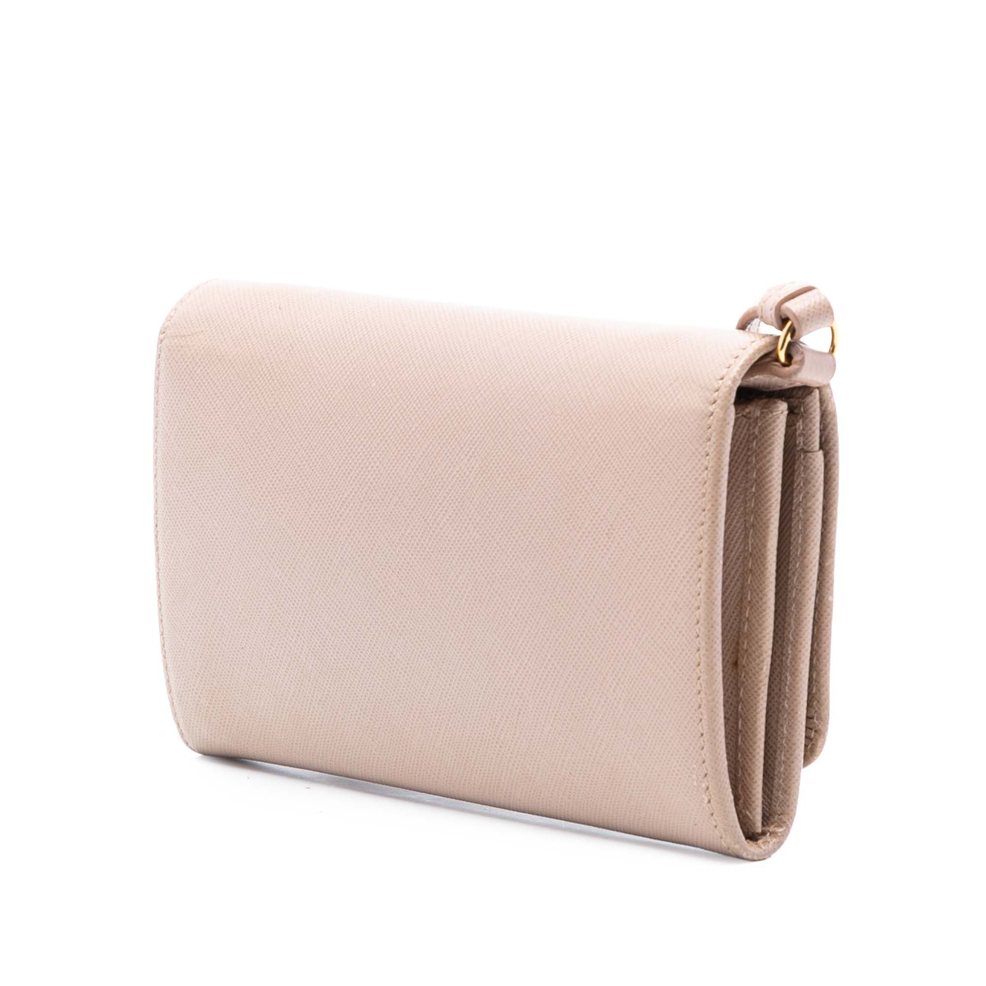 Prada Prada Saffiano Wallet on Strap Size ONE SIZE - 2 Thumbnail