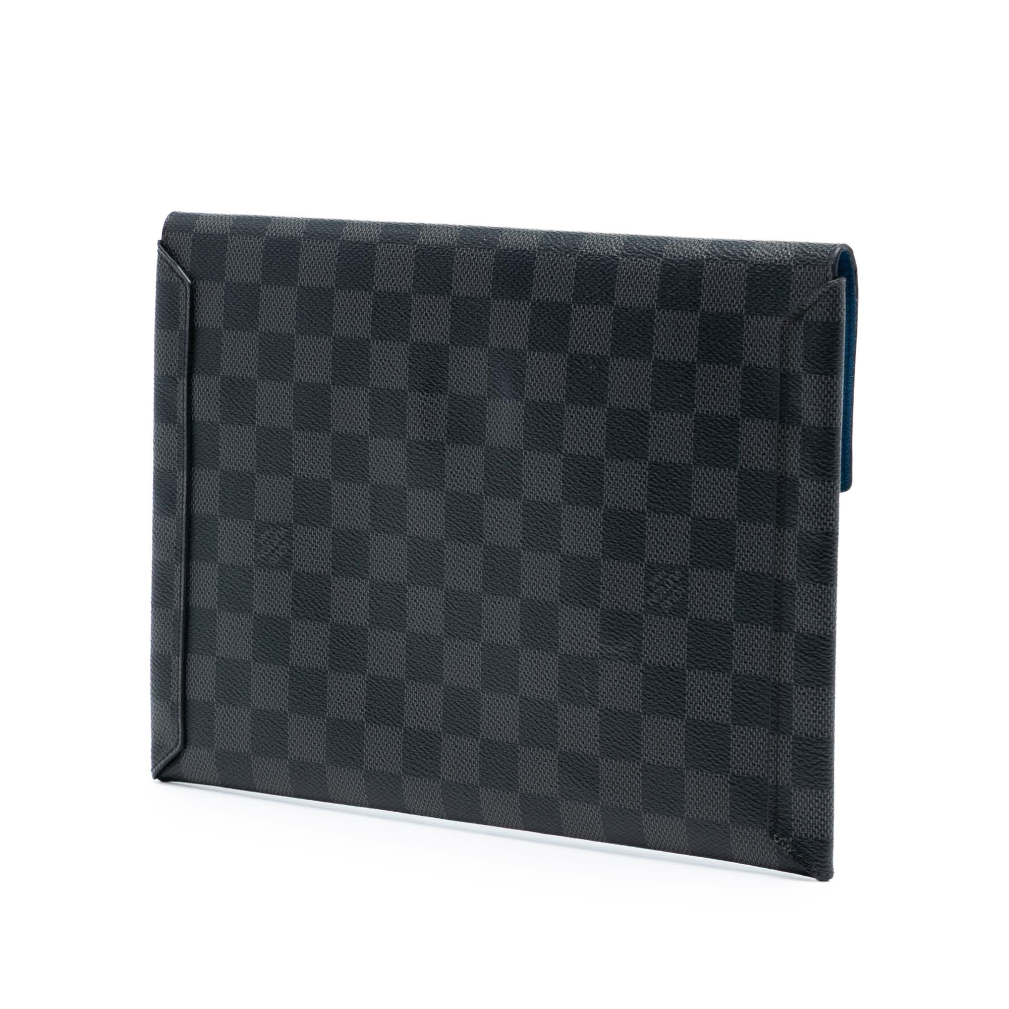 Louis Vuitton Louis Vuitton Damier Graphite Alpha Pochette GM Size ONE SIZE - 2 Thumbnail