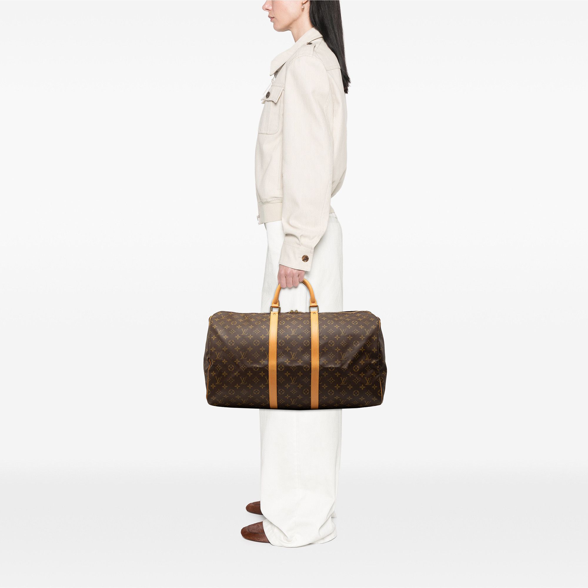 Louis Vuitton Louis Vuitton Monogram Keepall 55 Size ONE SIZE - 10 Thumbnail