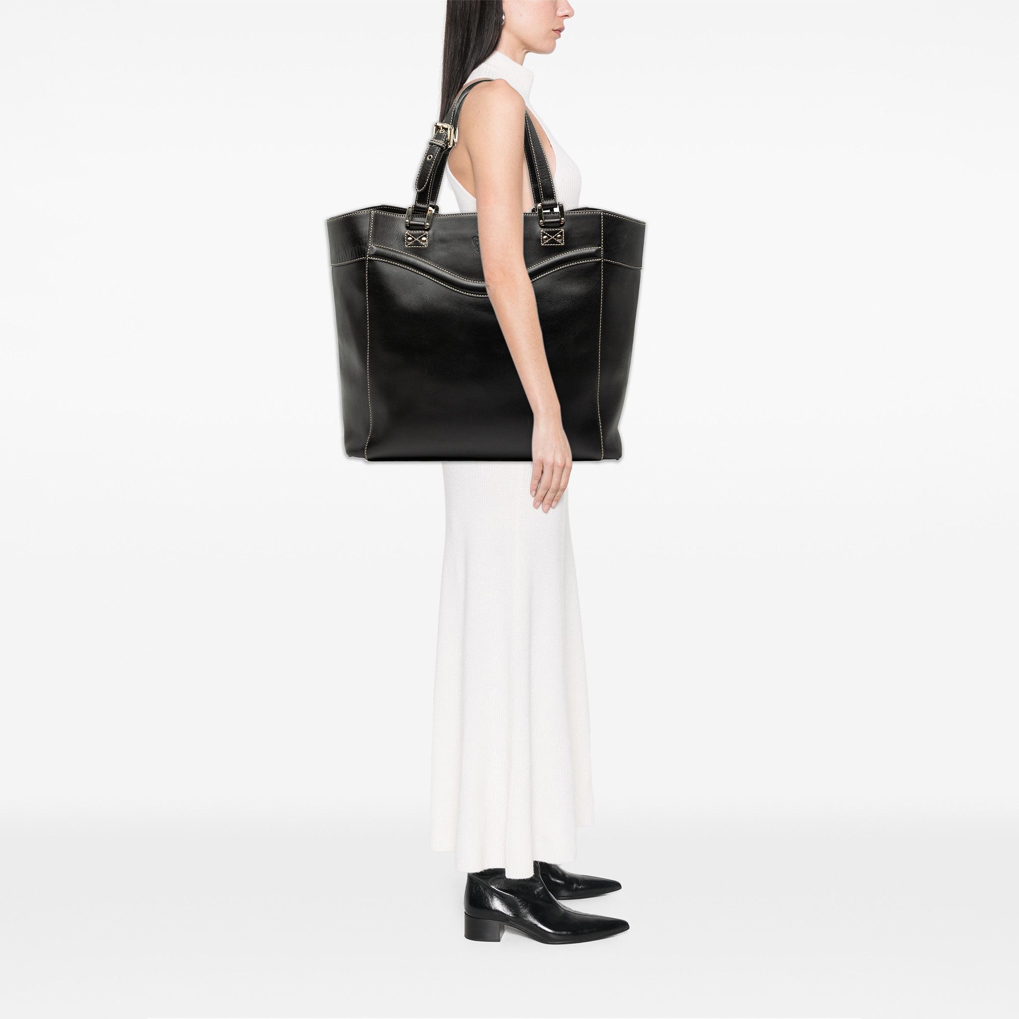 Gucci Gucci Leather Hysteria Crest Tote Size ONE SIZE - 7 Thumbnail