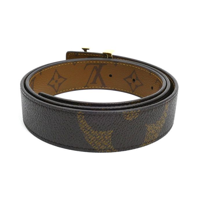 Louis Vuitton Louis Vuitton Louis Vuitton LV Iconic Monogram Reversible Belt Textile Belt M0149W DUTY FREE for USA Size ONE SIZE - 2 Thumbnail