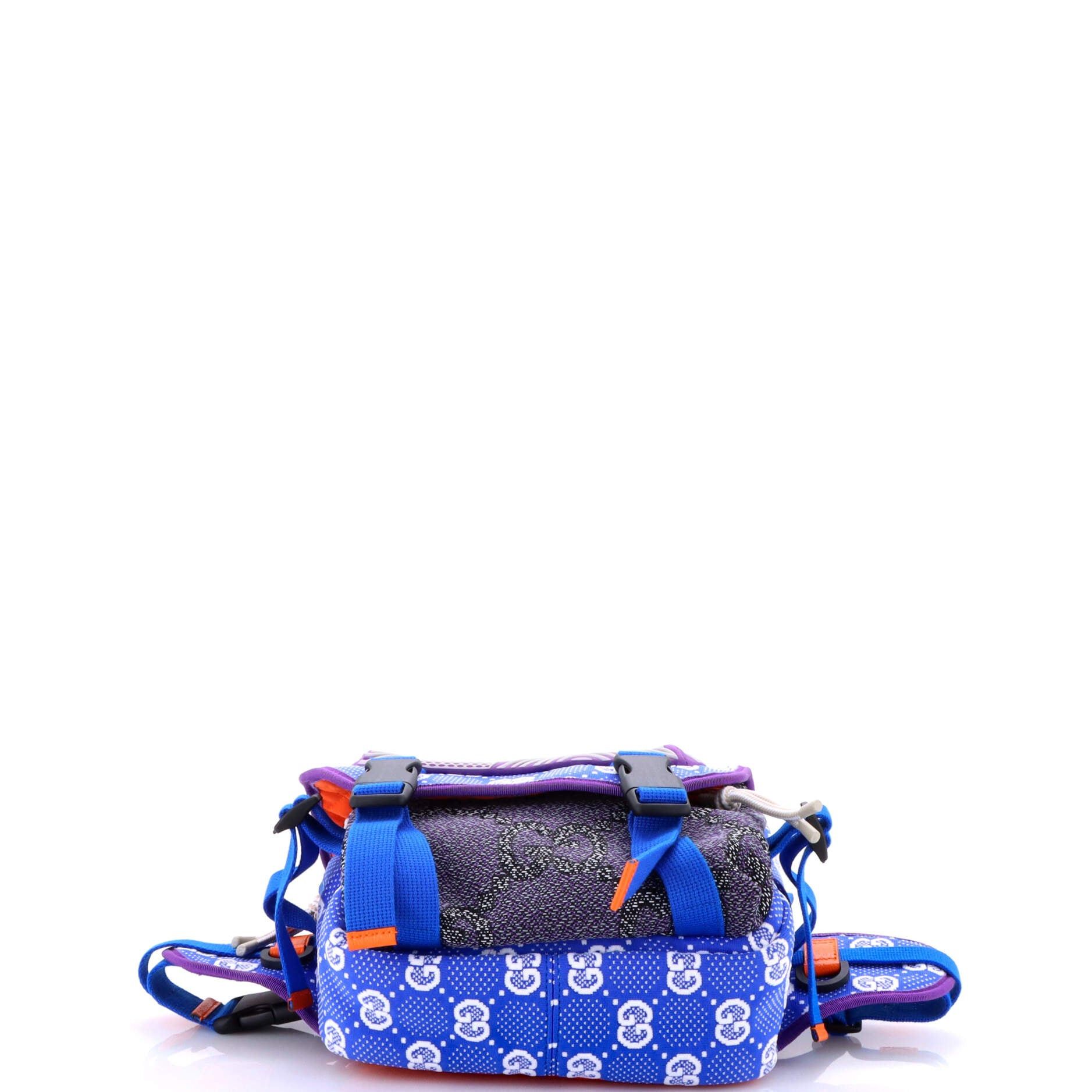 Gucci Buckle Flap Chest Strap Backpack Size ONE SIZE - 4 Thumbnail