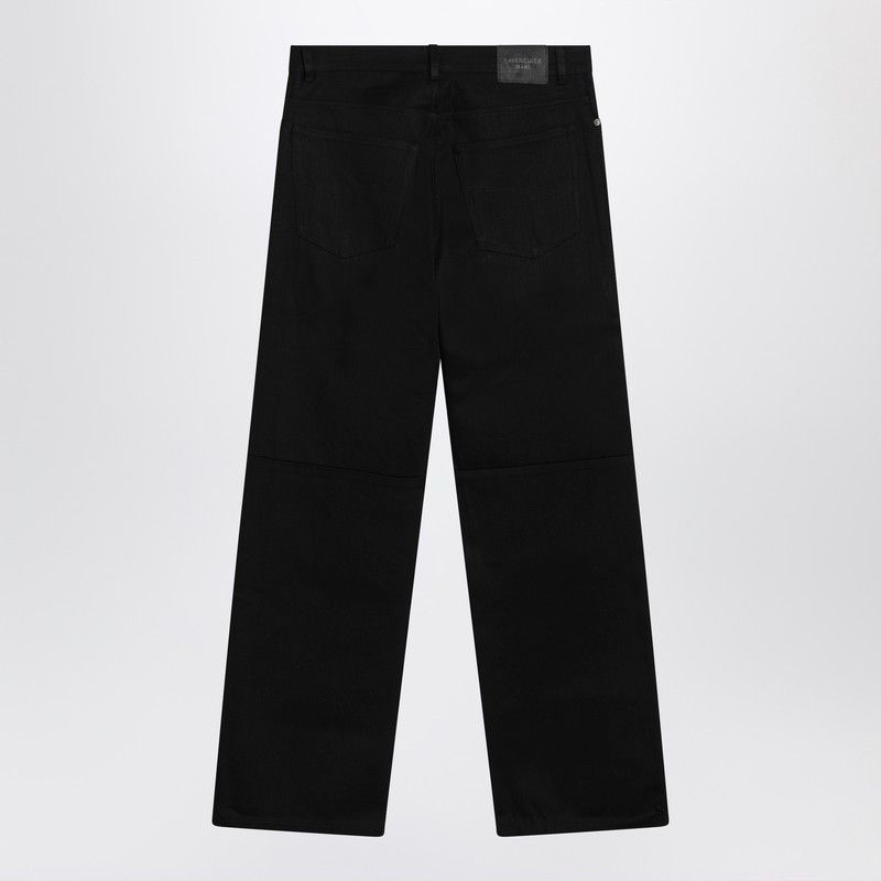Balenciaga Balenciaga Black Cotton Denim Trousers Size US 32 / EU 48 - 2 Thumbnail