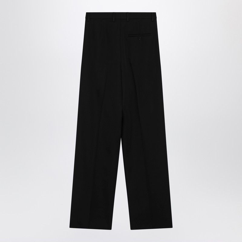 Balenciaga Balenciaga Black Wool Trousers Size 26" / US 2 / IT 38 - 2 Thumbnail