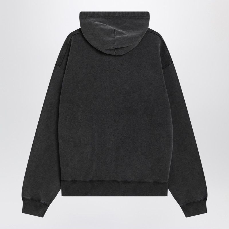 Balenciaga Balenciaga Black Faded Crayon Loop Oversize Hoodie Size US M / EU 48-50 / 2 - 2 Thumbnail