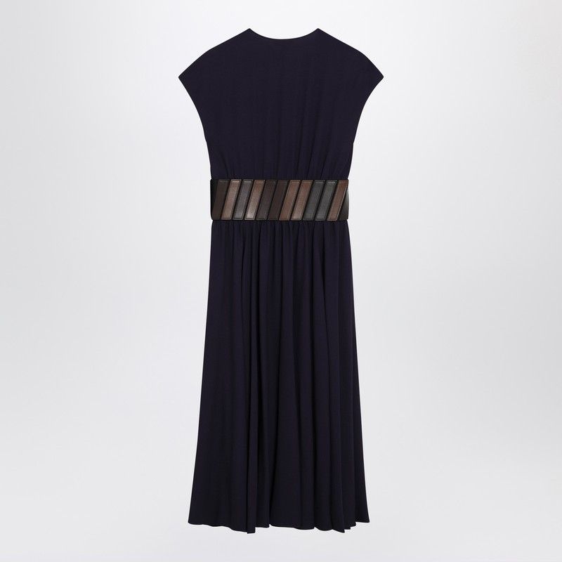 Alaia Alaia Purple Midi Dress With Belt Size M / US 6-8 / IT 42-44 - 2 Thumbnail