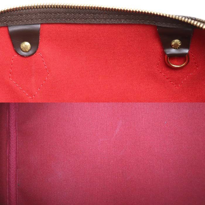 Louis Vuitton Louis Vuitton Louis Vuitton Speedy 35 Damier Boston Bag Textile Travel Bag N41523 DUTY FREE for USA Size ONE SIZE - 5 Thumbnail