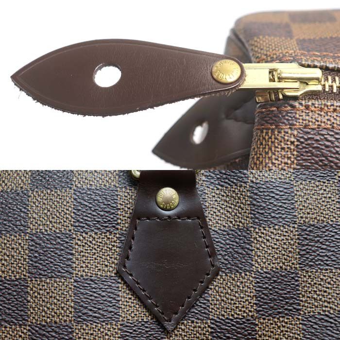 Louis Vuitton Louis Vuitton Louis Vuitton Speedy 35 Damier Boston Bag Textile Travel Bag N41523 DUTY FREE for USA Size ONE SIZE - 7 Thumbnail