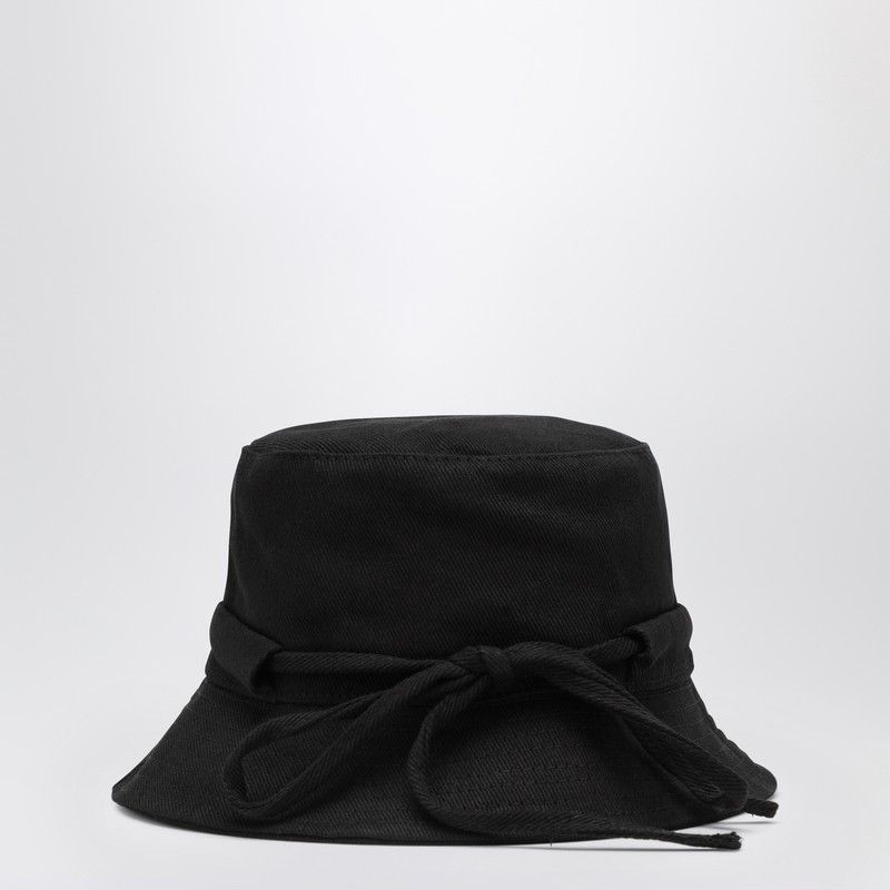 Jacquemus Jacquemus Le Bob Gadjo Black Cotton Hat Size ONE SIZE - 2 Thumbnail