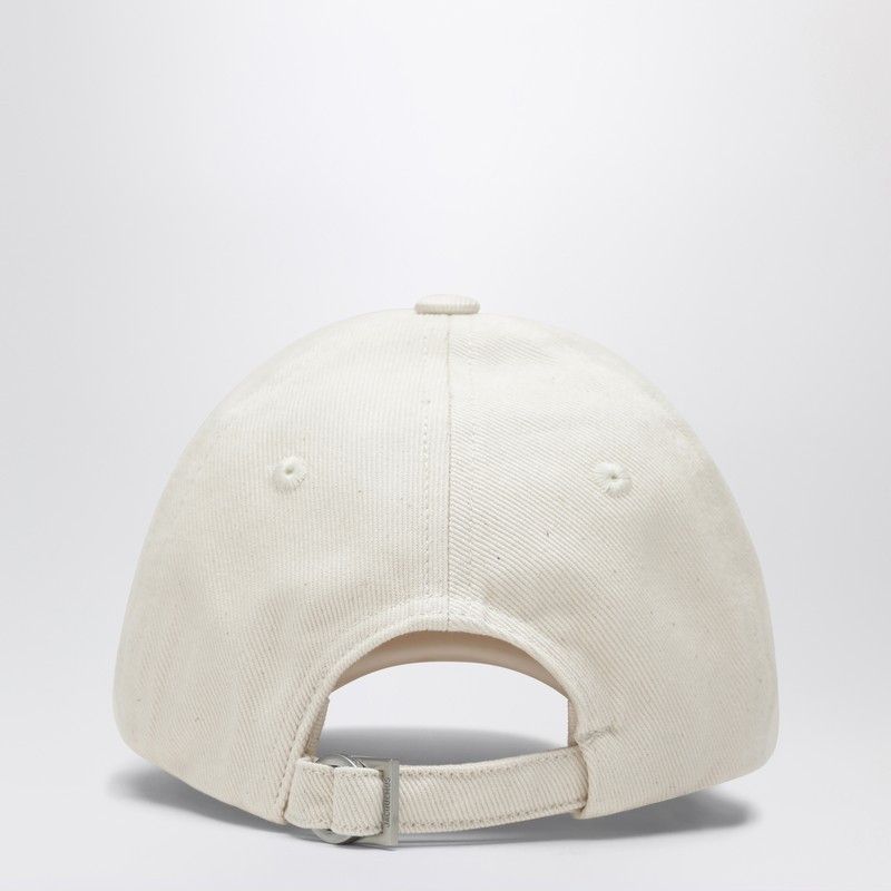 Jacquemus Jacquemus White Baseball Cap With Logo Size ONE SIZE - 2 Thumbnail