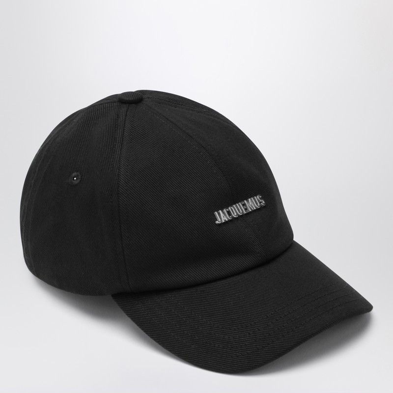 Jacquemus Jacquemus Black Baseball Cap With Logo Size ONE SIZE - 2 Thumbnail