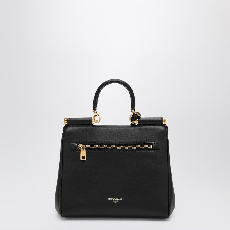 Dolce & Gabbana Dolce&Gabbana Shoulder Bag My Sicily In Black Leather Size ONE SIZE - 2 Thumbnail
