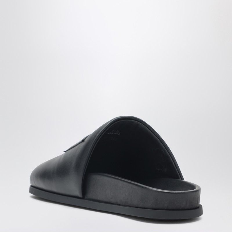 Givenchy Givenchy Label Flat Mules In Black Nappa Leather Size US 6 / IT 36 - 2 Thumbnail