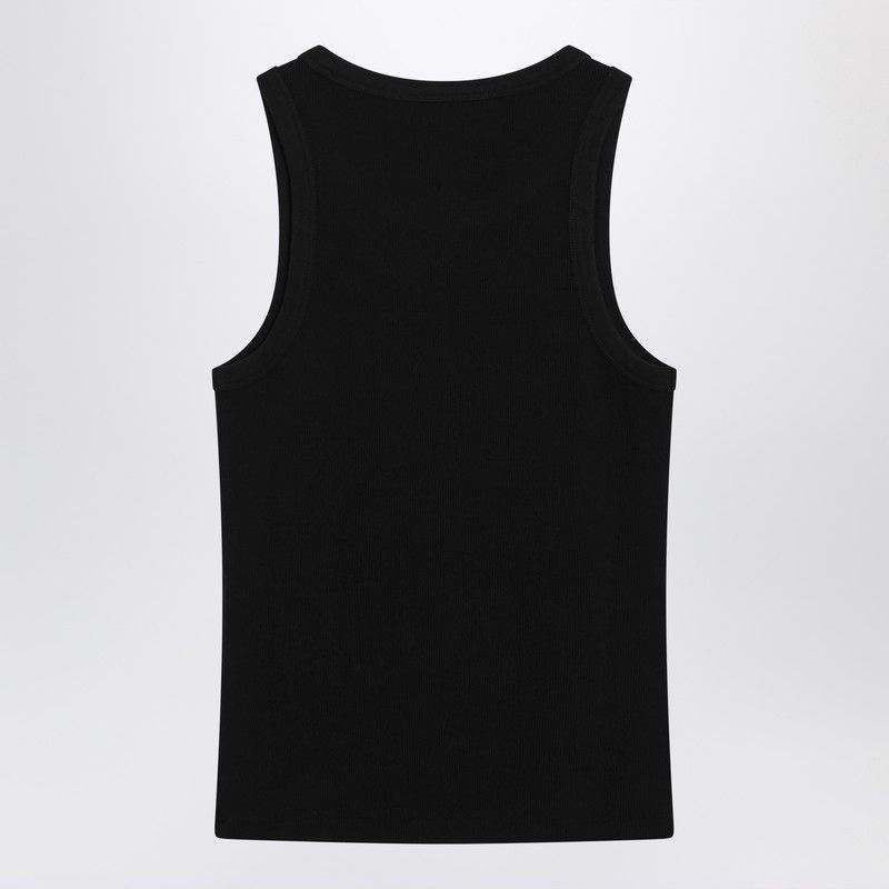 Givenchy Givenchy Black Slim-Cut Tank Top With Logo Size M / US 6-8 / IT 42-44 - 2 Thumbnail