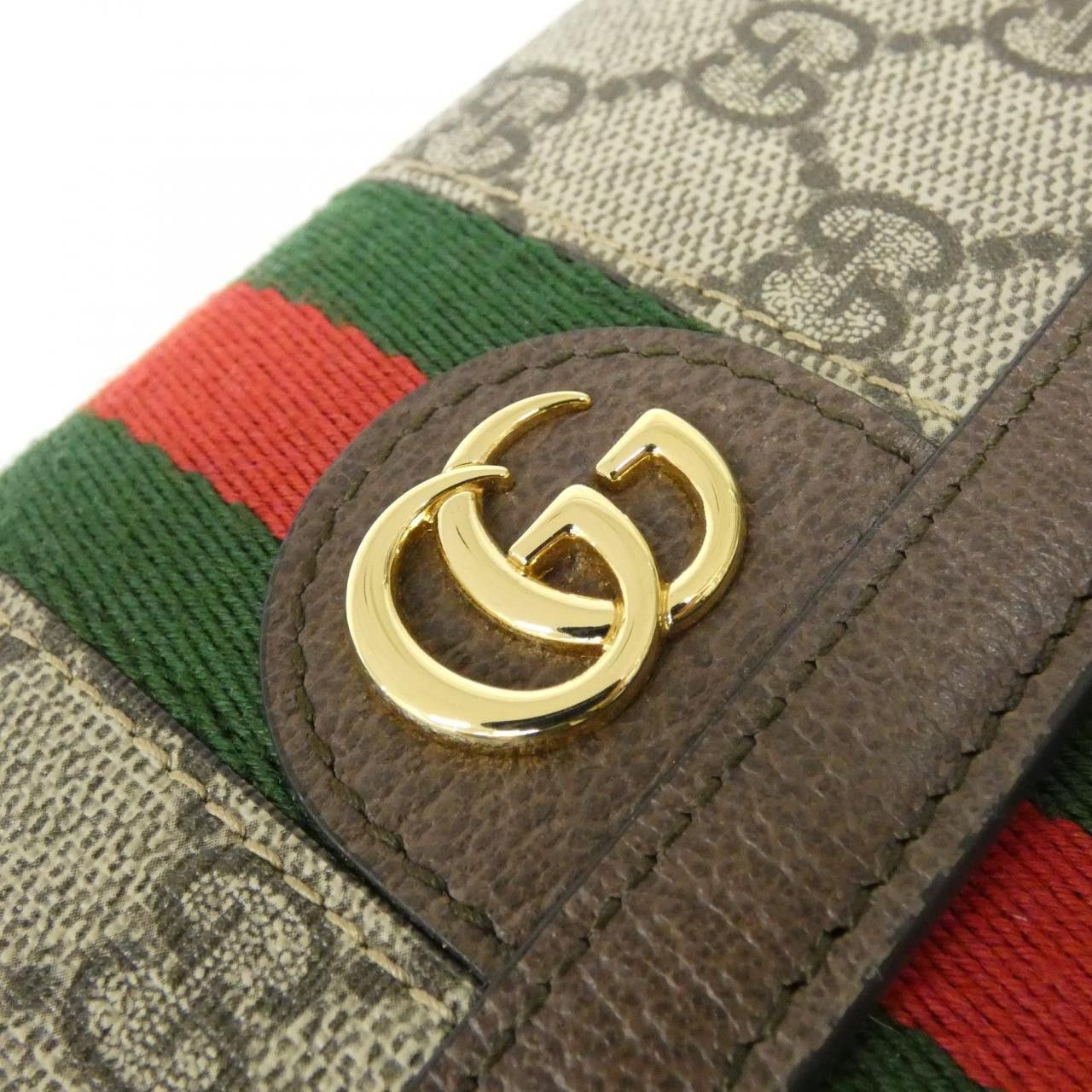 Gucci Gucci Gucci Ophidia GG Supreme Canvas Long Wallet Textile Long Wallet 523153 96IWG DUTY FREE for USA Size ONE SIZE - 4 Thumbnail