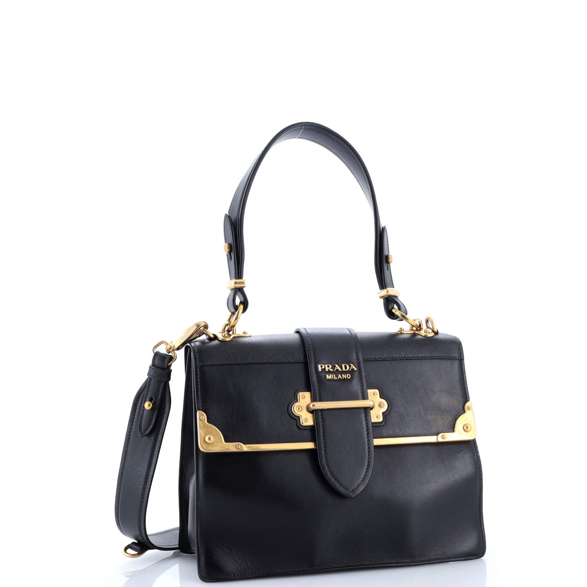 Prada Cahier Convertible Shoulder Bag Size ONE SIZE - 2 Thumbnail
