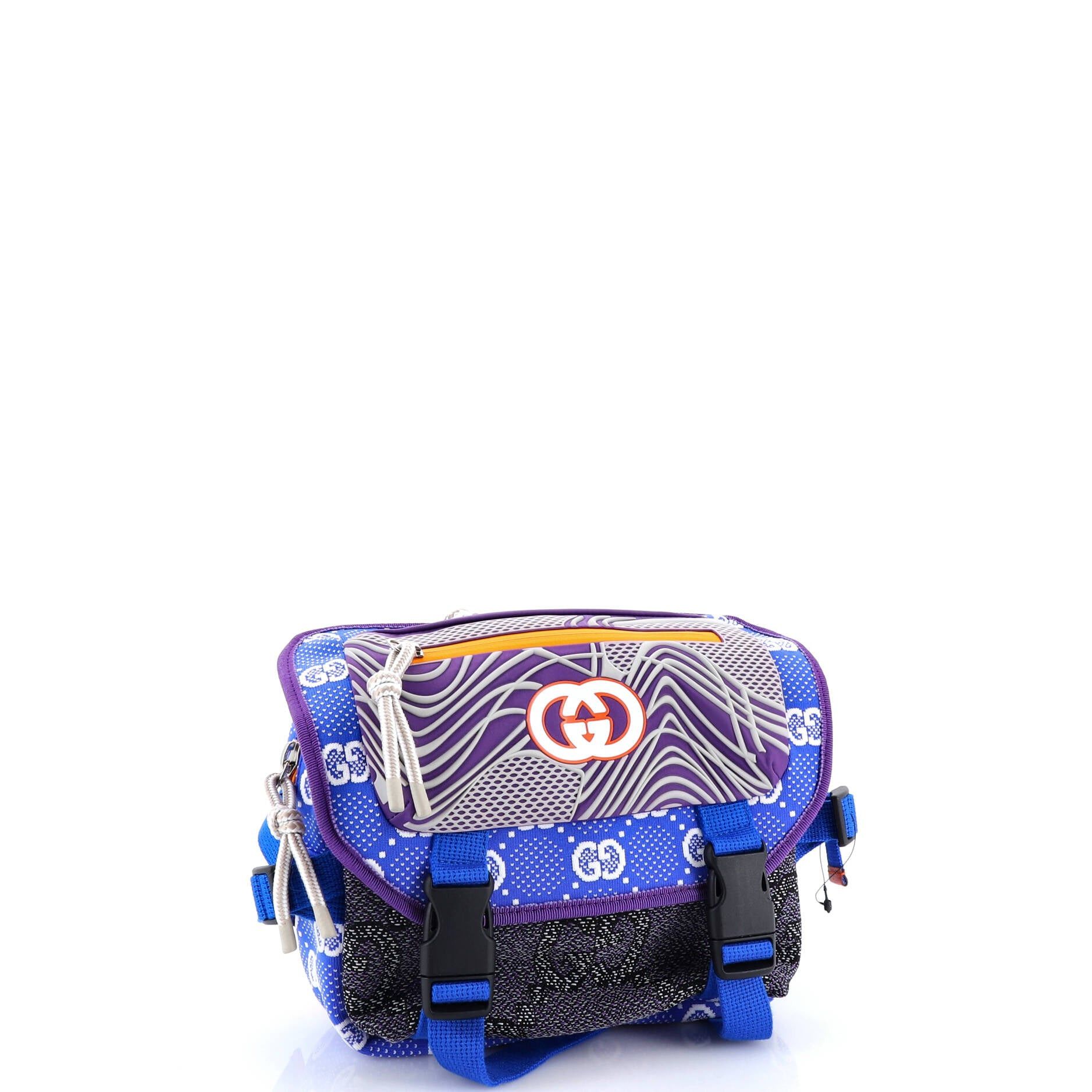 Gucci Buckle Flap Chest Strap Backpack Size ONE SIZE - 2 Thumbnail