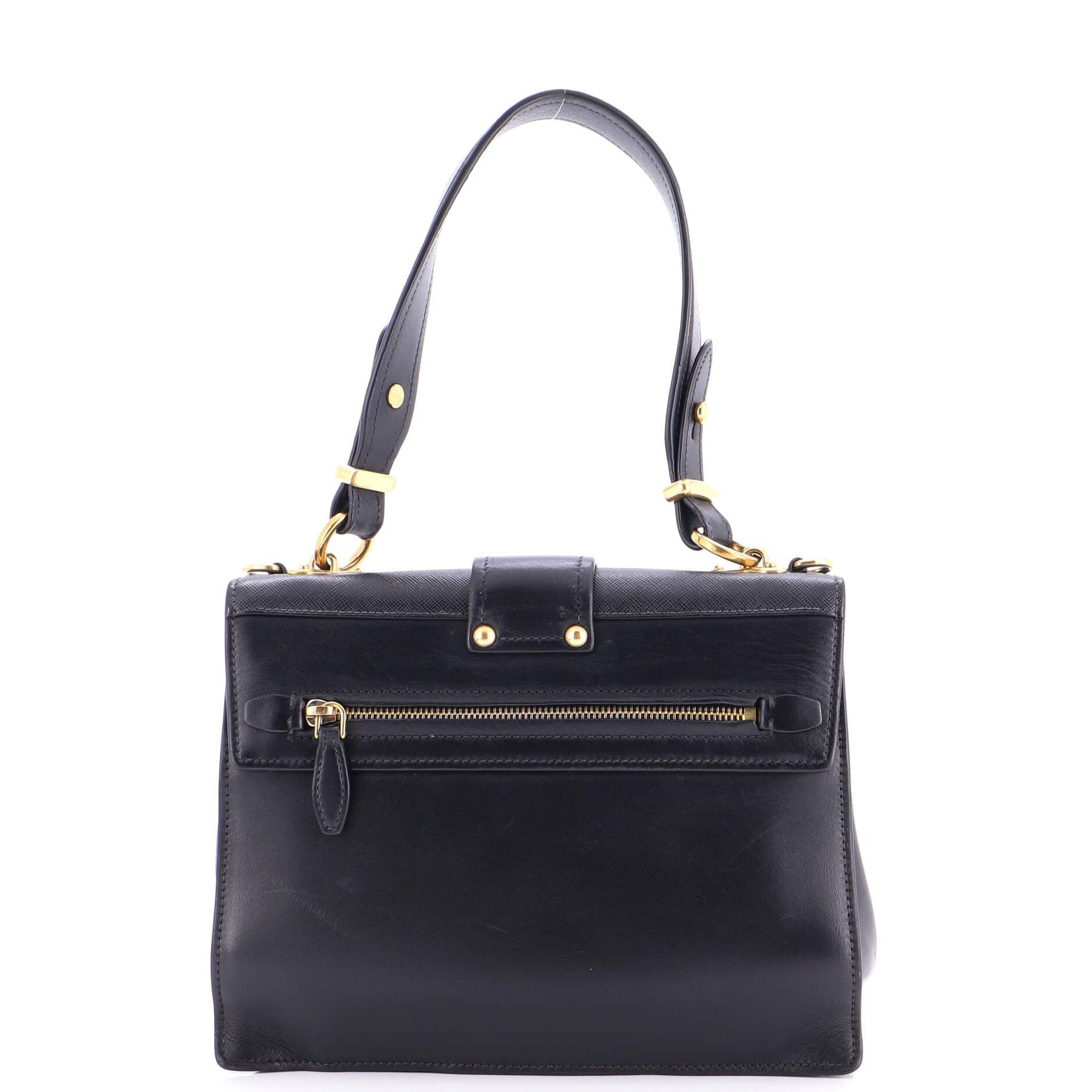 Prada Cahier Convertible Shoulder Bag Size ONE SIZE - 3 Thumbnail