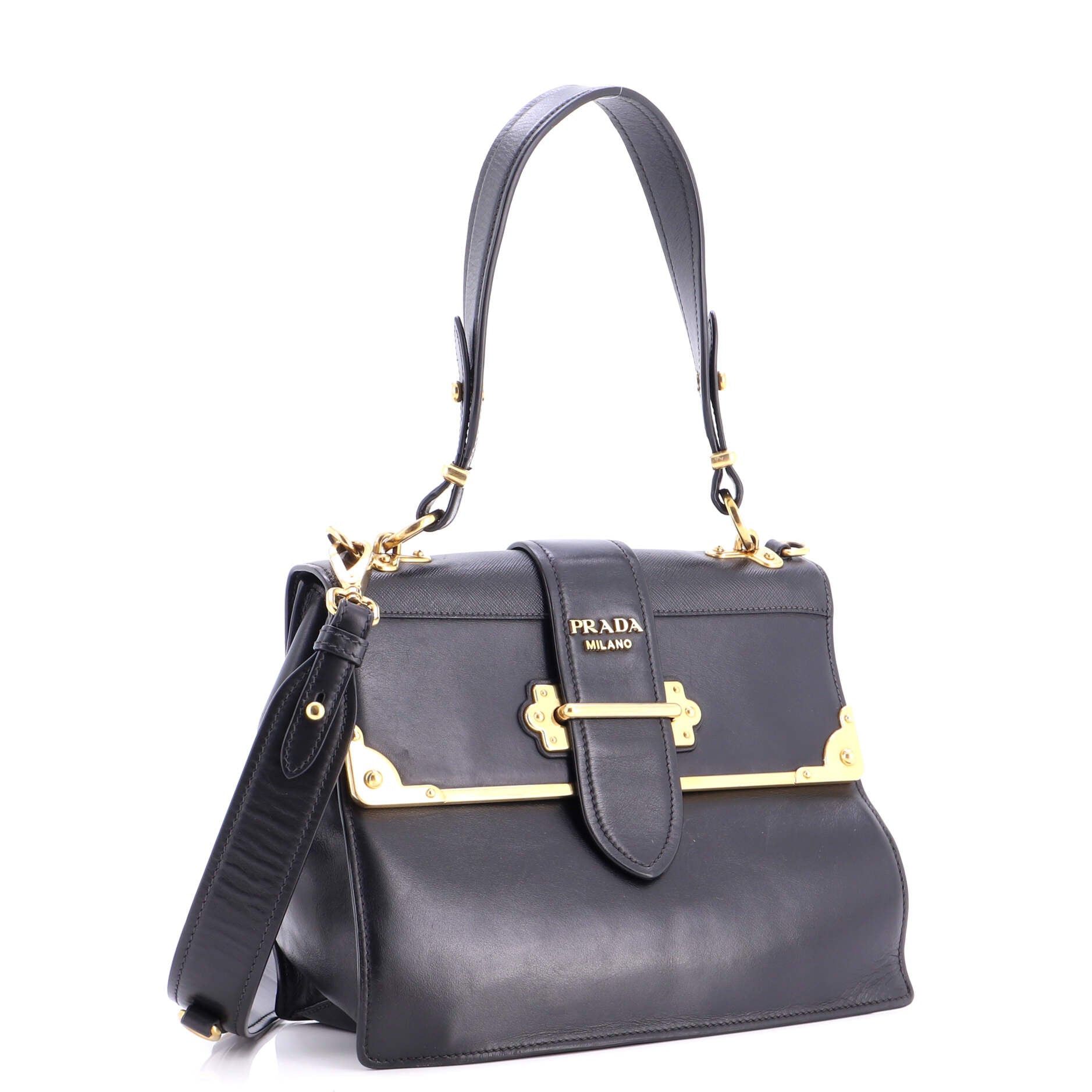 Prada Cahier Convertible Shoulder Bag Size ONE SIZE - 2 Thumbnail