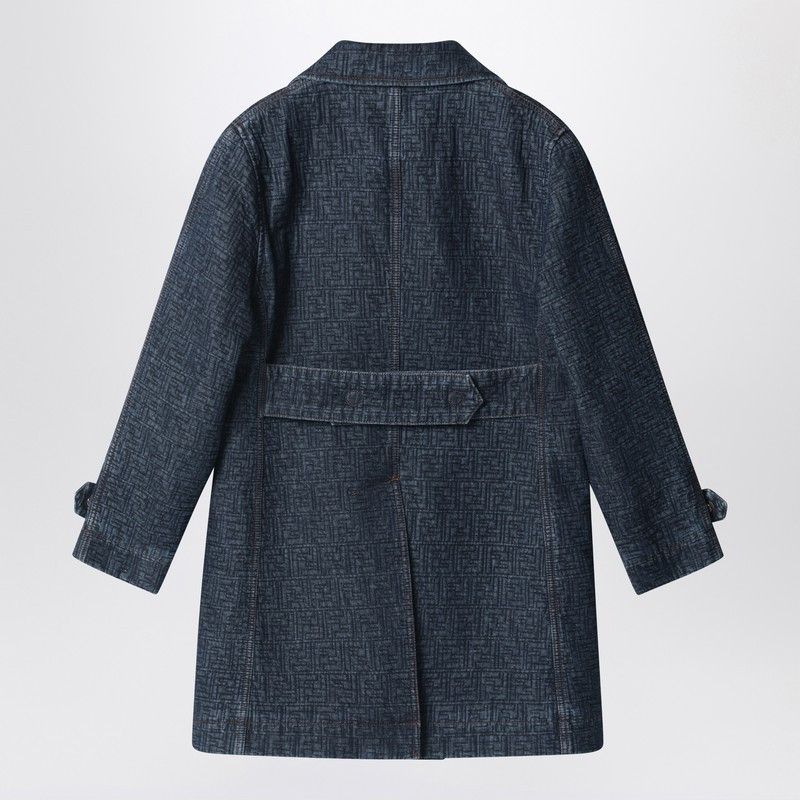 Fendi Fendi Dark Blue Ff Denim Jacket Size S / US 4 / IT 40 - 2 Thumbnail