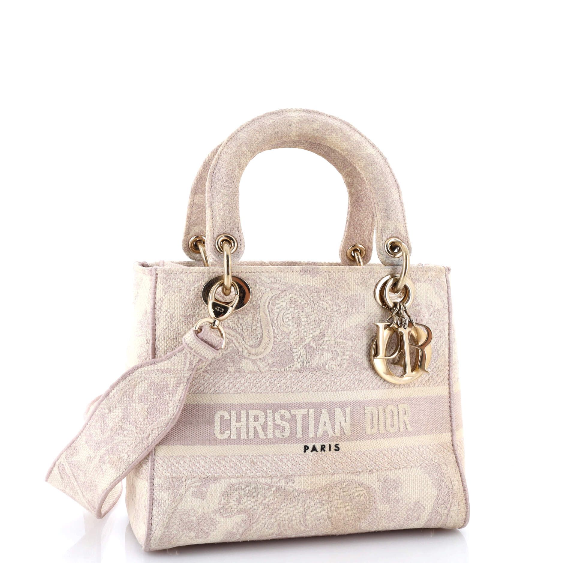 Dior Toile de Jouy Lady D-Lite Bag Size ONE SIZE - 2 Thumbnail