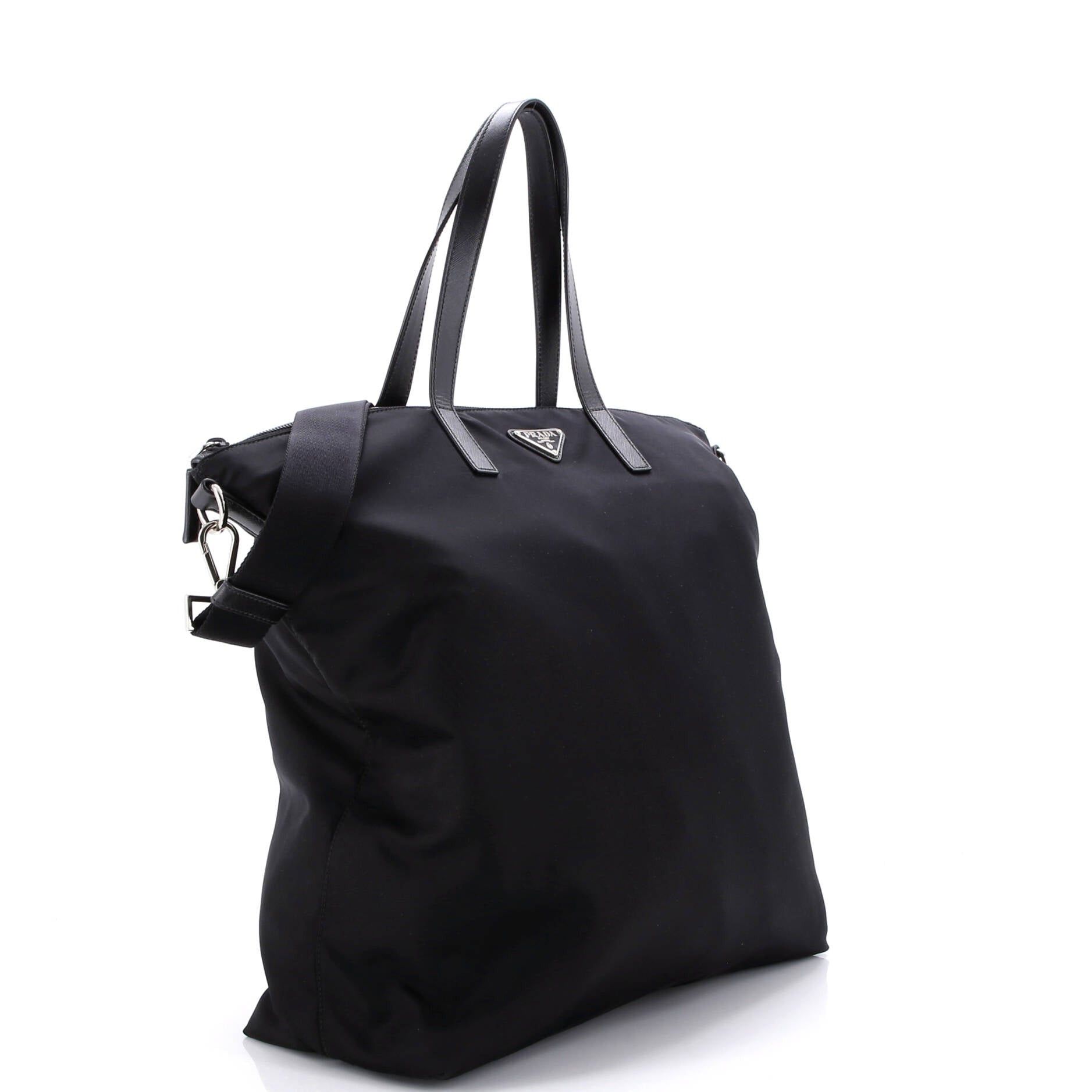 Prada Vela Zip Top Convertible Tote Size ONE SIZE - 2 Thumbnail