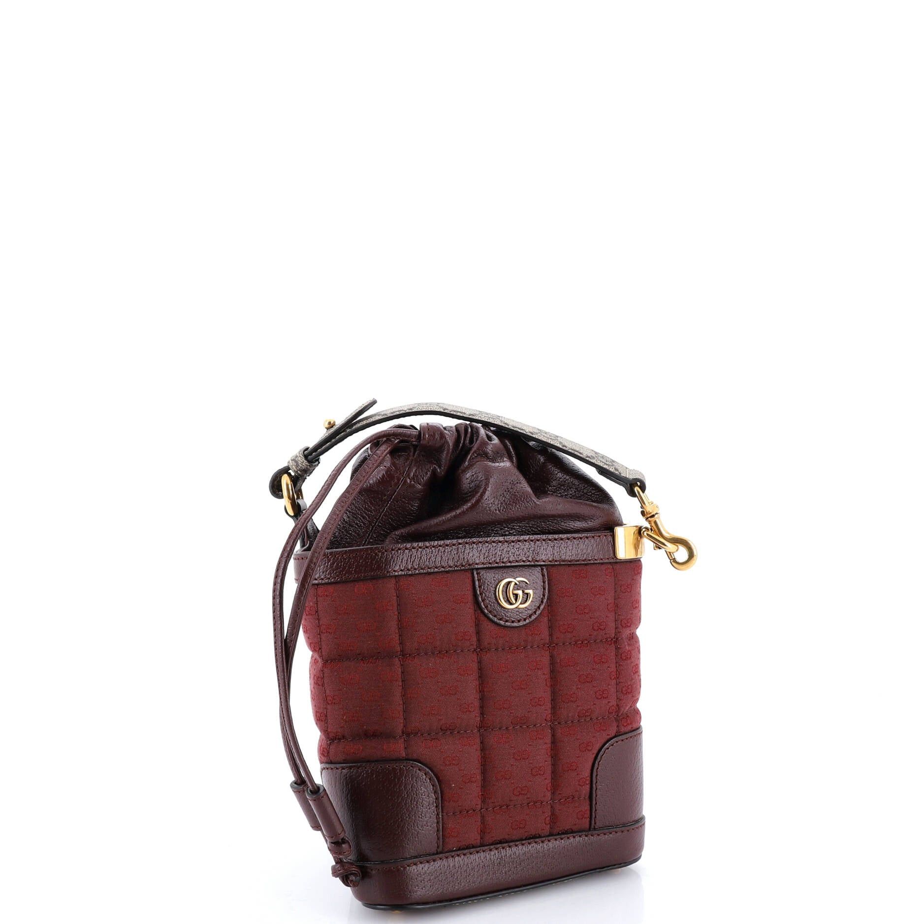 Gucci Drawstring Bucket Crossbody Bag Size ONE SIZE - 3 Thumbnail