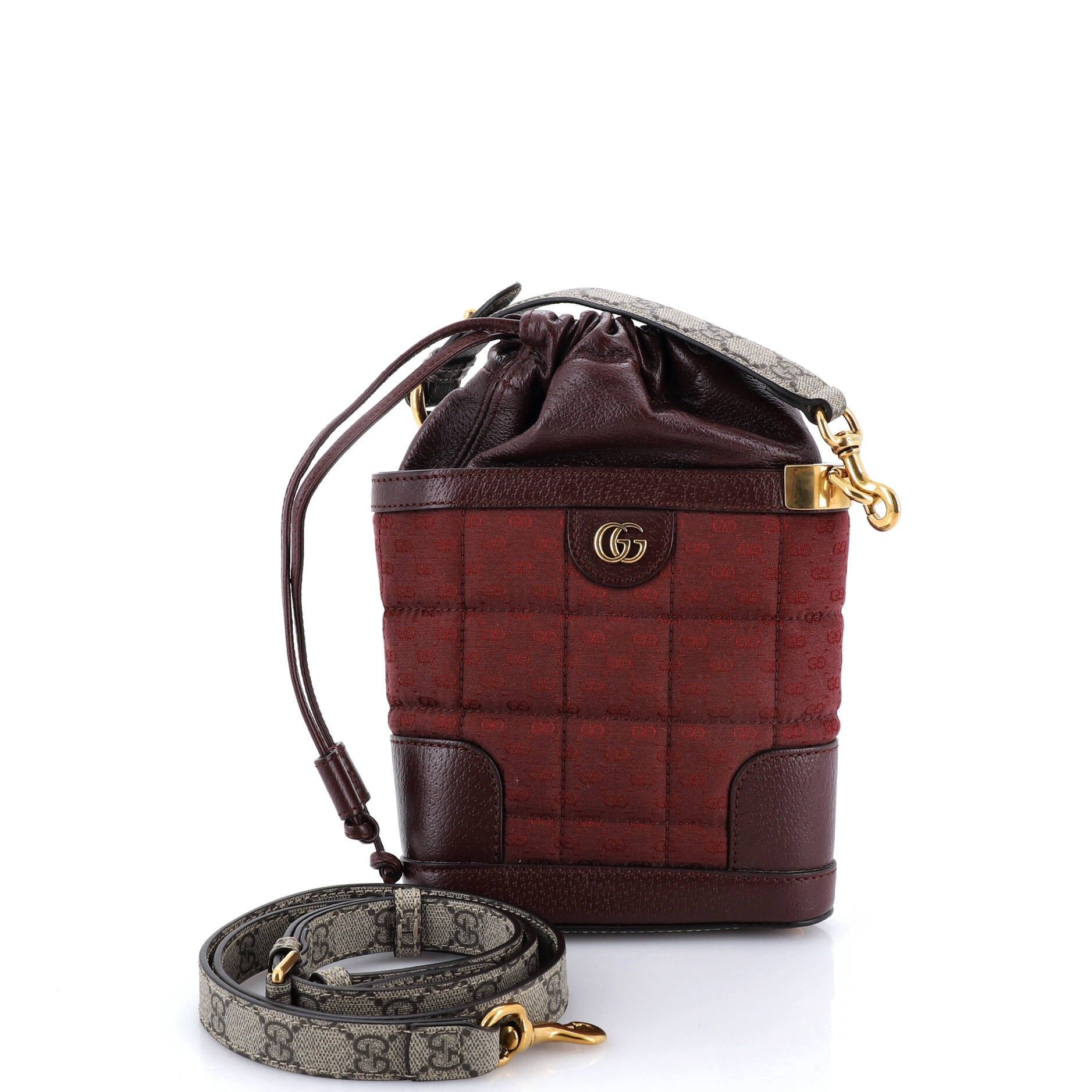 Gucci Drawstring Bucket Crossbody Bag Size ONE SIZE - 2 Thumbnail