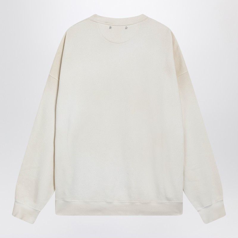 Golden Goose Golden Goose White Crewneck Sweatshirt With Patches Size M / US 6-8 / IT 42-44 - 2 Thumbnail