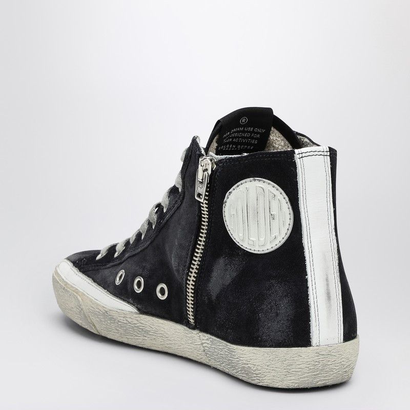 Golden Goose Golden Goose Francy Sneakers In Midnight Blue And White Size US 11 / IT 41 - 2 Thumbnail
