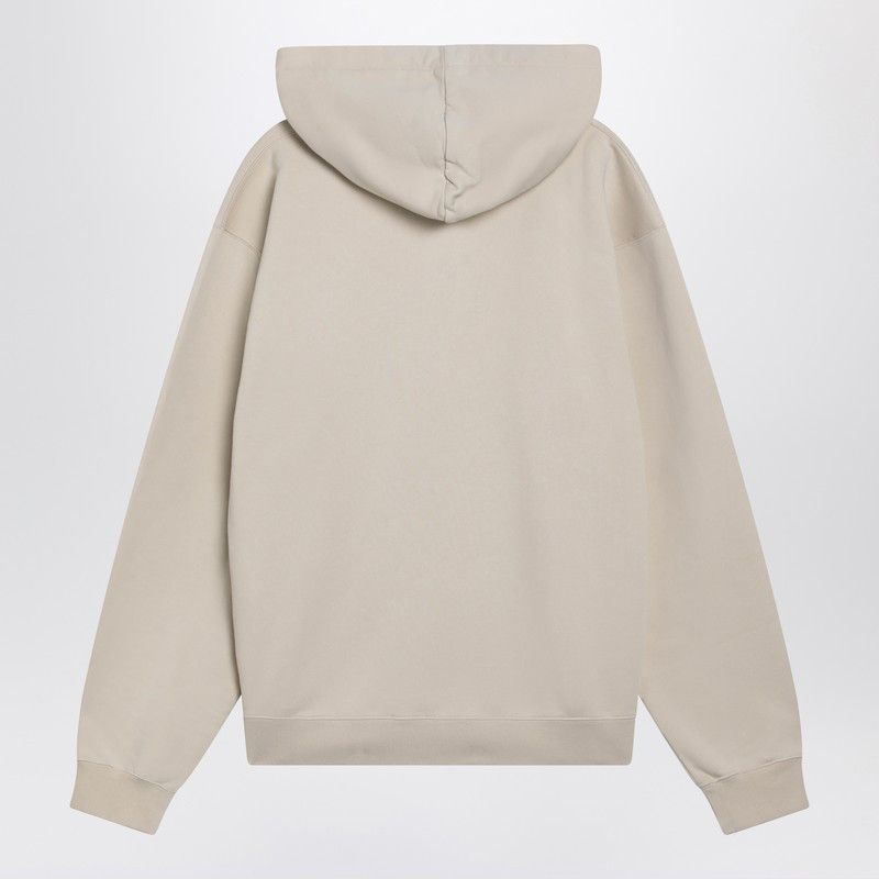 Jacquemus Jacquemus Beige Sweatshirt With Grosgrain Logo Size US L / EU 52-54 / 3 - 2 Thumbnail