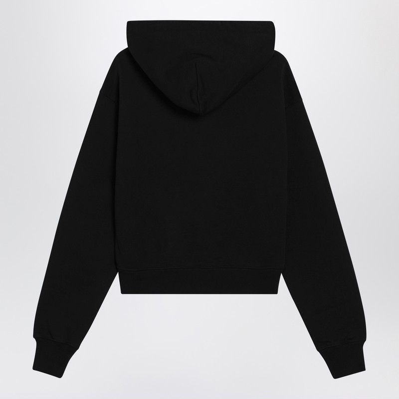Jacquemus Jacquemus Black Hoodie With Logo Size S / US 4 / IT 40 - 2 Thumbnail